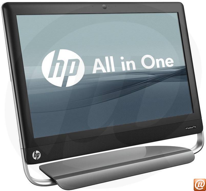 A2V89LT - Desktop-PC All-in-One com tela de toque TouchSmart Elite HP 7320 Intel Core i3-2100 (3.10GHz) 4GB 500GB 21.5" LED DVD-RW Windows 7 Professional 64 Wi-Fi N